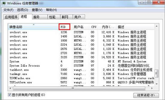 win7电脑中查看端口占用情况的详细操作方法是图5